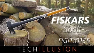 🛠BESTE AXT für's HOLZ HACKEN?! - Fiskars Spalthammer - Test