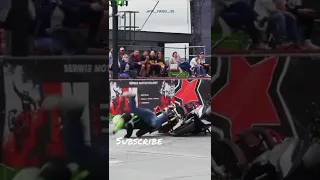 Ninja 300 stunt failed and crashing video