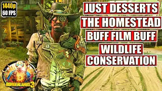 Borderlands 3 [Just Desserts - The Homestead - Buff Film Buff] Gameplay Walkthrough [Full Game]