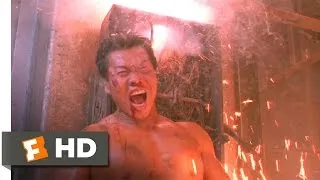 Double Impact (7/9) Movie CLIP - Bad Moon Frying (1991) HD