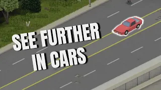 Zomboid Tips: See Further In Cars!