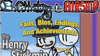Infiltrating the Airship: All Bios, Fails, Achievements, and Endings / Henry Stickmin