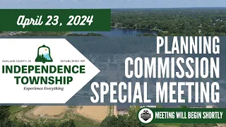 Planning Commission Special Meeting-  April 23, 2024