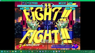 MAME 265 - BREAKERS REVENGE - PLAY AS BOSS = BAI HU - CHEATS -  2024 4K UHQ UK ARCADES