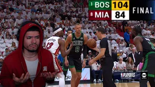 ANGRY HEAT FAN REACTS TO CELTICS VS HEAT GAME 3 HIGHLIGHTS  | April 27, 2024