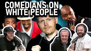 Comedians on WHITE People REACTION!! | OFFICE BLOKES REACT!!