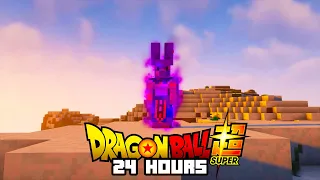 I played Minecraft Dragon Ball Super as Beerus for 24 hours