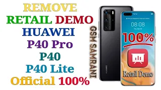 Remove Retail Demo Huawei P40 Pro Official 100% 🛡️/ Live Demo For Store Display Only / Demo P40 Lite