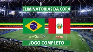 Brasil x Peru - Jogo Completo - Eliminatórias da Copa 2018 (17/11/2015)