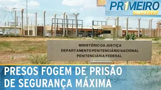 Dois presos fogem de presídio de segurança máxima no RN | Primeiro Impacto (14/02/24)