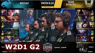 ROCCAT vs Vitality | Week 2 Day 1 S8 EU LCS Summer 2018 | ROC vs VIT W2D1