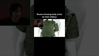 How Russian pick body armor #military