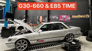 1JZ Cressida gets G30-660 turbo & E85 on Haltech