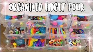 ORGANIZED FIDGET COLLECTION TOUR! *HIGHLY SATISFYING*