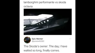 Lamborgini performante vs Skoda Octavia