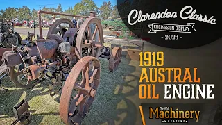 1919 Austral oil Engine