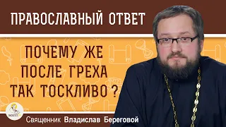 Почему же после греха так тоскливо ?  Священник Владислав Береговой