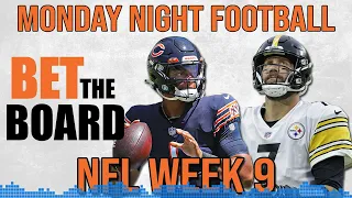 NFL Week 9 Monday Night Football: Chicago Bears at Pittsburgh Steelers Pick, Predictions, Odds
