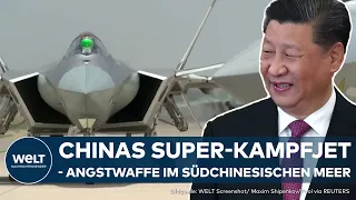 J-20 KAMPFFLUGZEUG DER 5. GENERATION: Xi Jinpings Angstwaffe – China setzt seinen F-35-Killer ein