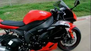 Overview and Review: 2012 ZX6R Ninja Passion Red Metallic Spark Black