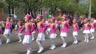 Липецк 9 мая 2013 года праздничное шествие