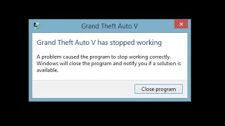 How To Fix "GTA V.exe has stopped working" Win10