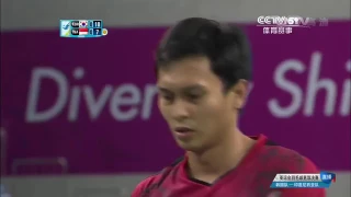 Mohammad Ahsan Hendra Setiawan vs Lee Yong Dae Yoo Yeon Seong Final Badminton 17th Asian Games 2014