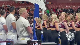 2023 SEC Tournament - Texas A&M Aggie Pep Band plays Aggie War Hymn