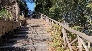 Monte Testaccio en Roma, una montaña artificial de restos de ánforas de aceite de la Bética.