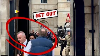 DISRESPECT, GET OUT! They Desperately walk through HORSE BOX 🤬😡😳