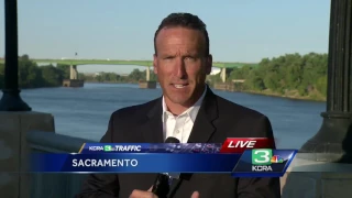 Overnight work continues on Pioneer Bridge through Sacramento
