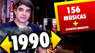 156 MÚSICAS DE 1990 E OS ACONTECIMENTOS DO ANO