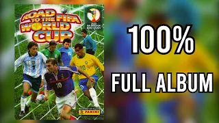 Panini Full Sticker Album Road To FIFA World Cup 2002 100% - COMPLETE, LLENO, COMPLETO, ЗАПОЛНЕННЫЙ