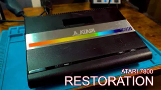 Atari 7800 - Restoration & Hardware Breakdown - 4K