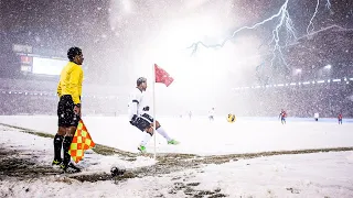 CRAZY WEATHER MATCHES  Football games played in extreme conditions