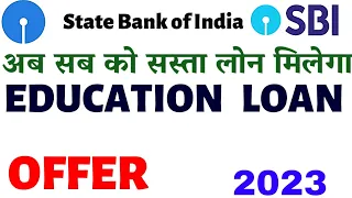 sbi bank education loan sbi bank education loan interest rate Eligibility documents 2023 new