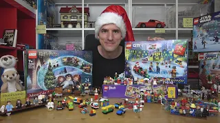 Alle LEGO® Adventskalender 2021 im Vergleich - Star Wars, Harry Potter, Avengers, City & Friends