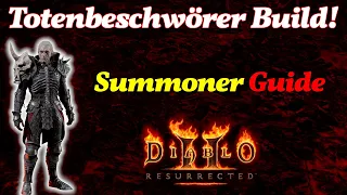 D2R Totenbeschwörer Build [Deutsch] Summoner Nekro Guide!