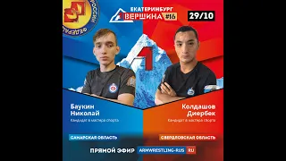 ВЕРШИНА #16. ЕКАТЕРИНБУРГ. НИКОЛАЙ БАУКИН - ДИЕРБЕК КОЛДАШОВ. СЧЕТ 0 - 5