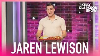 Jaren Lewison Surprises Kelly Clarkson & Sterling K. Brown With Texas Barbecue