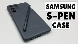 Samsung Galaxy S21 Ultra | Silicon S-Pen Case