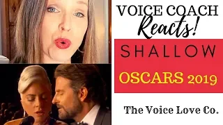 Voice Coach Reaction to Lady Gaga | Bradley Cooper | Oscars 2019 | Christi Bovee