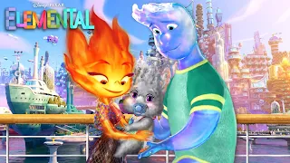 Elemental: Wade and Ember OFFICIALLY have a baby! 💧🔥💨 The Return to Element City | Alice Edit!