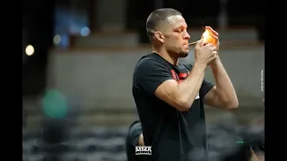 Nate Diaz Smokes Joint at UFC 241 Workouts - MMA Fighting