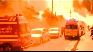 Explosion in Crevedia, Romania