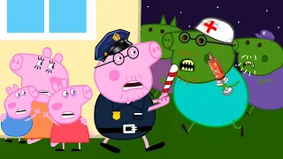 Zombie Apocalypse, Peppa's Family Turns Into Alien Zombies🧟‍♀️ | Peppa Pig Funny Animation
