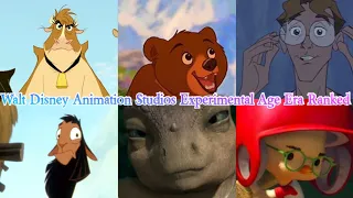 Walt Disney Animation Studios Experimental Era Ranked