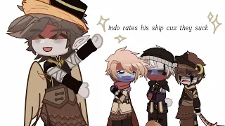 indonesia rates his ship / people he gets shipped with real‼️★ countryhumans