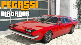 Pegassi Matador (Lamborghini Frua Faena) | GTA V Lore-Friendly Car Mod | PC