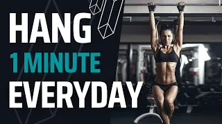 Hang 1 minute everyday! What will happen to your body?